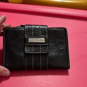 Relic Black Leather Wallet